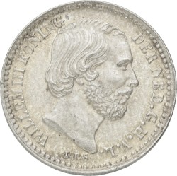 10 Cent. Willem III. 1862. UNC.