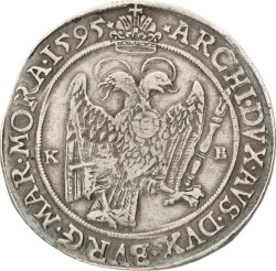 Hungary. Kremnica. Rudolph II. Thaler. 1598. VF.