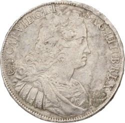 Hungary. Kremnica. Charles III. Thaler. 1737. VF