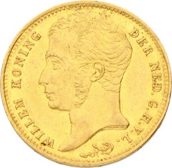 10 Gulden. Willem I. 1839. Prachtig / UNC.