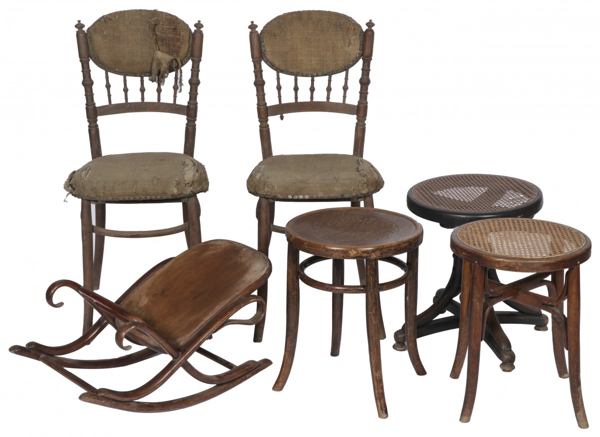Een lot diverse Thonet-stijl meubelen, Duitsland, ca. 1900 en later.