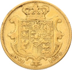 Great Britain. Wiliam IV. Sovereign. 1832. F +.