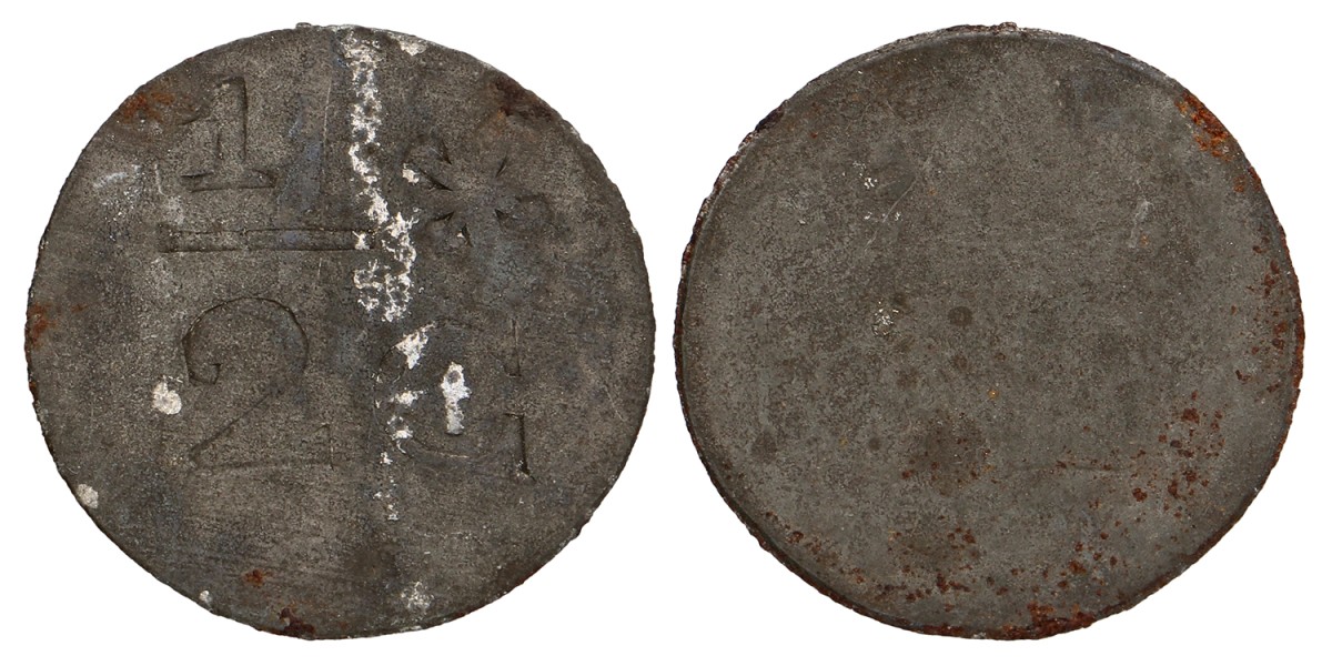 ½ Cent. Strafgevangenis s'Hertogenbosch. ND (1824 - 1831). F