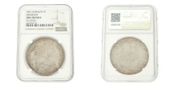 German States. Frankfurt. Doppel Vereinthaler. 1861. UNC details.
