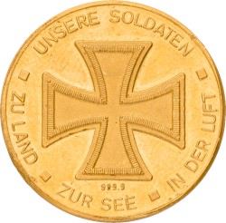 Germany. Für Deutschland gekämpft und gelitten 1914/18 1939/45 - In gold.