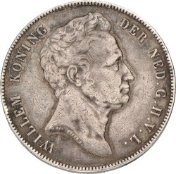 2½ Gulden. Willem I. 1840. Zeer Fraai +.