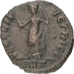Roman Empire. Galeria Valeria. Follis. ND (305-311). VF.