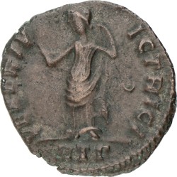 Roman Empire. Galeria Valeria. Follis. ND (305-311). VF.