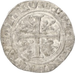 France. Feudal. Burgundy. John the fearless. Grand Blanc. ND (ca 1411). VF / XF.