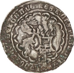 Dubbele Groot. Vlaanderen. Lodewijk II van Male. ND (1365 - 1383). Zeer Fraai.