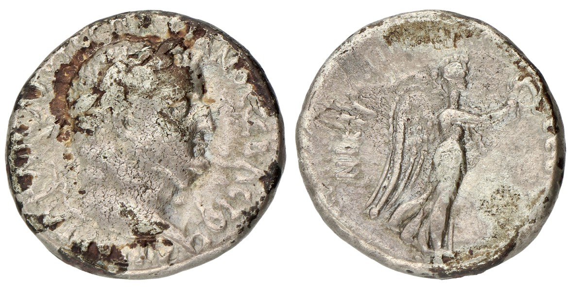 Roman Empire. Cesarea in Cappadocia. Vespasianus. Didrachme. ND (69 - 79 AD). VF.