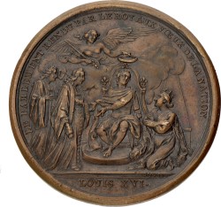 France. Toulouse. 1775. Restauration of Parliament in Toulouse and release of prisoners. AUnc
