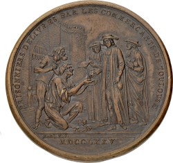 France. Toulouse. 1775. Restauration of Parliament in Toulouse and release of prisoners.