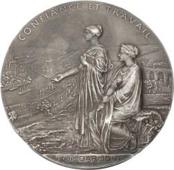 France. 1900. 100th Anniversary of the Bank of France.