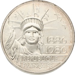 France. 100 Francs - PIEDFORT. 1986. XF.