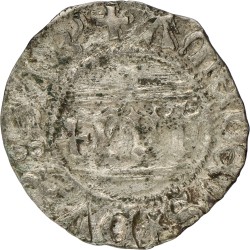 Italian states. Savoya. Amedee IV. 1/4 Grosso. ND (1421 - 1422). VF.