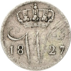 5 Cent. Willem I. 1827 B. Zeer Fraai -.