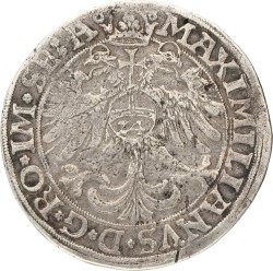 German states. Brunswick. Maximilian. Thaler. 1568. VF.