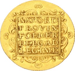 Gouden Dukaat. Lodewijk Napoleon. 1807. Zeer Fraai.