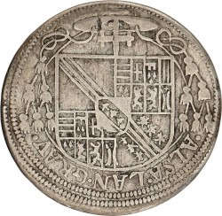 France. Feudal. Bishopric of Alsace & Metz. Charles II of Lorraine-Vaudemont. Teston. 1605. F.