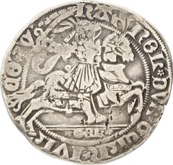 Snaphaanschelling van 6 stuiver. Gelderland. Nijmegen. Karel van Egmond. ZJ (1492 - 1538). Zeer Fraai.