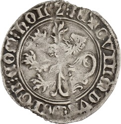 Leeuwengroot. Holland. Willem VI van Beieren. ZJ (1404 - 1417). F.