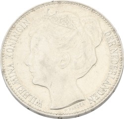 2½ Gulden. Wilhelmina. 1898A. Zeer Fraai / Prachtig.