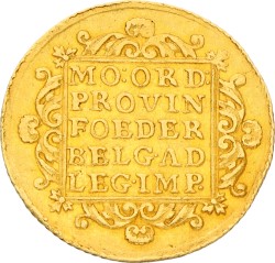 Gouden dukaat. Holland. 1780. Prachtig.