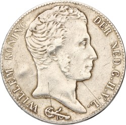 3 Gulden. Willem I. 1832. Zeer Fraai -.