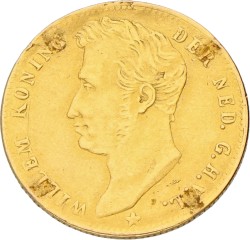 5 Gulden. Willem I. 1827 U. Zeer Fraai.