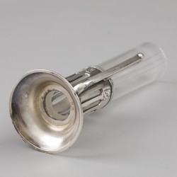 Jugendstil WMF vaas (275A) ca. 1900 verzilverd.