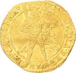 Gouden dukaat. Utrecht. 1650. Zeer Fraai.