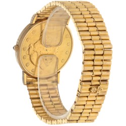 No Reserve - Corum Coin Watch '20 dollar Double Eagle' 18K. - Heren horloge.