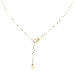 Marco Bicego 'Lunaria' 18K geelgouden collier met centraal ornament