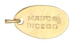 Marco Bicego 'Lunaria' 18K geelgouden collier met centraal ornament