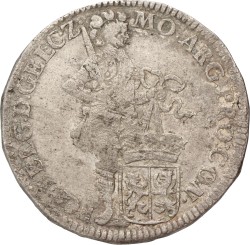 Zilveren Dukaat. Gelderland. 1707. F +