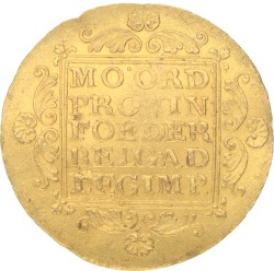 Gouden dukaat. Lodewijk Napoleon. 1807. Zeer Fraai.