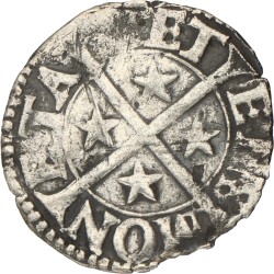 France. Feudal. Metz. 1/2 Bugne. ND (1394-1500 AD). F.