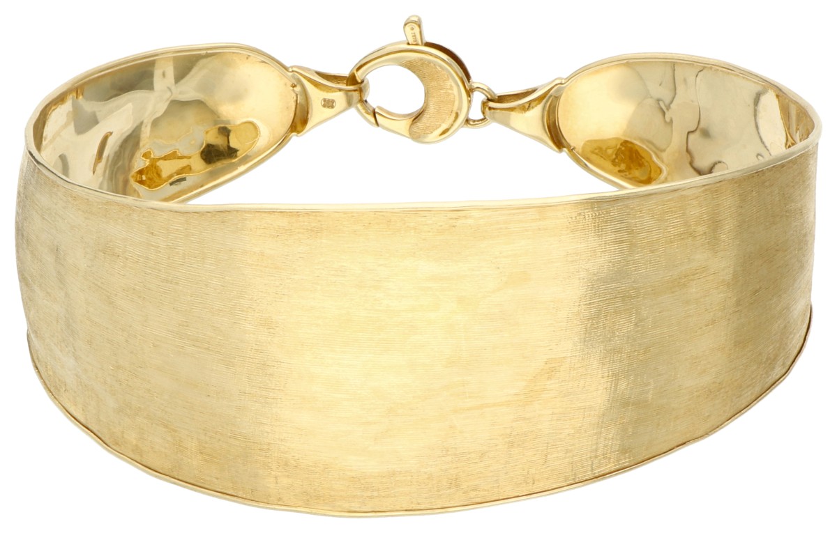 Marco Bicego 'Lunaria' 18K geelgouden cuff armband