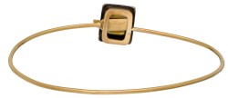 18K Geelgouden bangle armband met citrien.