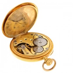 Zakhorloge Omega goud - Dameszakhorloge - Handopwindbaar - Ca. 1910.