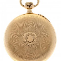 Zakhorloge IWC goud - Herenzakhorloge - Handopwindbaar - Ca. 1910.