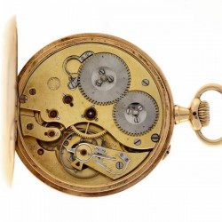 Zakhorloge IWC goud - Herenzakhorloge - Handopwindbaar - Ca. 1910.