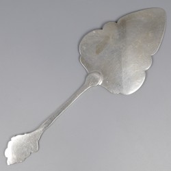 Taartschep "Crocus" Steenwijk, Bijkamp & Visser, 1931, Nederland zilver.