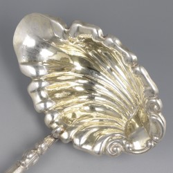 Bowllepel / brandewijnlepel, Oostenrijk-Hongarije ca. 1850, zilver.