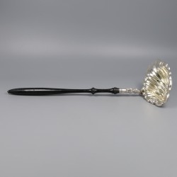 Bowllepel / brandewijnlepel, Oostenrijk-Hongarije ca. 1850, zilver.