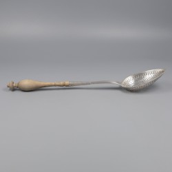 Natfruitlepel, Bergen (België) ca. 1825, zilver.