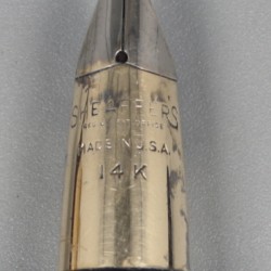 Dunhill vulpen & Sheaffer vulpen, goud / goud verguld.