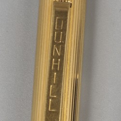 Dunhill vulpen & Sheaffer vulpen, goud / goud verguld.