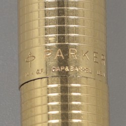 Parker vulpen en balpen set (2), goud / verguld.